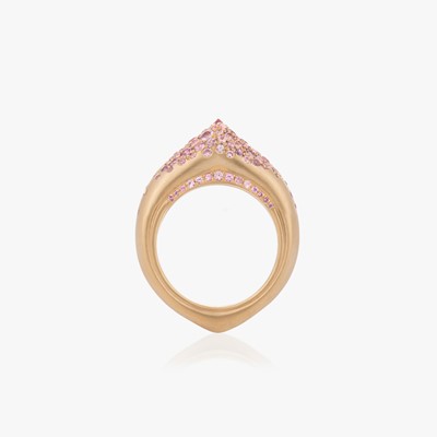 THE ARCH STRIPE BIG FULL RING